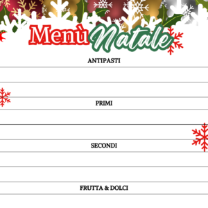 Menù natale
